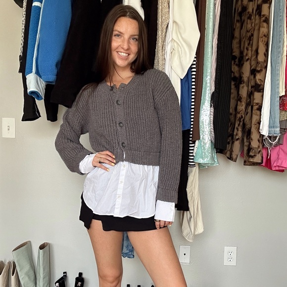 Anthropologie layered-look sweater - Picture 2 of 3